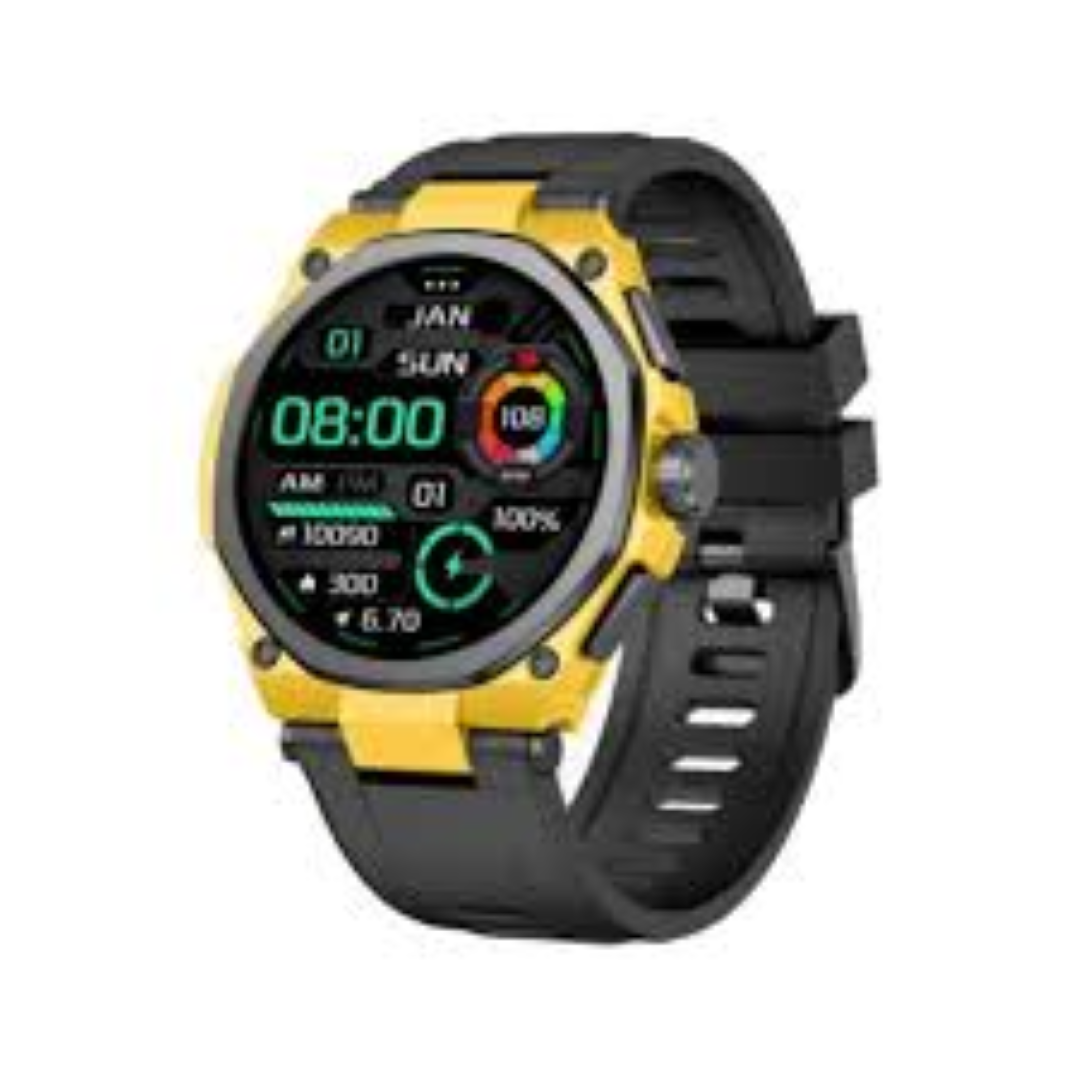 GREEN LION GRAND SMART WATCH YELLOW/BLACK